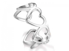 HY Wholesale Rings Jewelry 316L Stainless Steel Popular Rings-HY0101R054