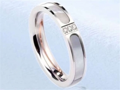 HY Wholesale Rings Jewelry 316L Stainless Steel Popular Rings-HY0096R061