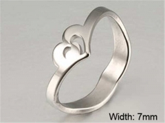 HY Wholesale Rings Jewelry 316L Stainless Steel Popular Rings-HY0103R125