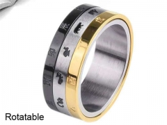 HY Wholesale Rings Jewelry 316L Stainless Steel Popular Rings-HY0096R087