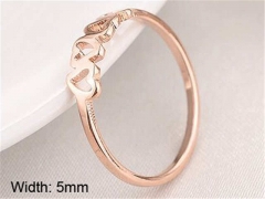 HY Wholesale Rings Jewelry 316L Stainless Steel Popular Rings-HY0103R128