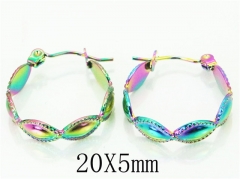HY Wholesale Earrings Jewelry 316L Stainless Steel Earrings-HY70E0679LR