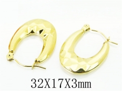 HY Wholesale Earrings Jewelry 316L Stainless Steel Earrings-HY70E0702LW