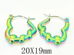 HY Wholesale Earrings Jewelry 316L Stainless Steel Earrings-HY70E0659LR