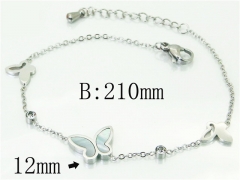 HY Wholesale Bracelets 316L Stainless Steel Jewelry Bracelets-HY47B0188NLV