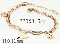 HY Wholesale Bracelets 316L Stainless Steel Jewelry Bracelets-HY47B0178HFF