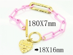 HY Wholesale Bracelets 316L Stainless Steel Jewelry Bracelets-HY21B0433HNZ