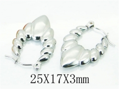 HY Wholesale Earrings Jewelry 316L Stainless Steel Earrings-HY70E0696KA