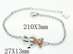 HY Wholesale Bracelets 316L Stainless Steel Jewelry Bracelets-HY90B0465HNB