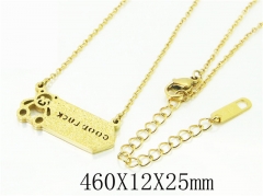 HY Wholesale Necklaces Stainless Steel 316L Jewelry Necklaces-HY32N0560NL