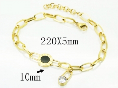 HY Wholesale Bracelets 316L Stainless Steel Jewelry Bracelets-HY47B0171OL