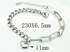 HY Wholesale Bracelets 316L Stainless Steel Jewelry Bracelets-HY59B1002ME