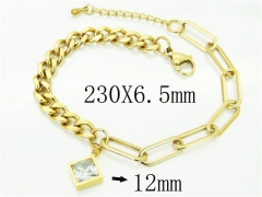 HY Wholesale Bracelets 316L Stainless Steel Jewelry Bracelets-HY59B0989NLR