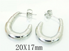 HY Wholesale Earrings Jewelry 316L Stainless Steel Earrings-HY70E0686KW