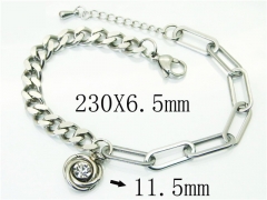 HY Wholesale Bracelets 316L Stainless Steel Jewelry Bracelets-HY59B1005MT