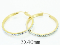 HY Wholesale Earrings Jewelry 316L Stainless Steel Earrings-HY58E1703LQ