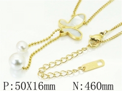 HY Wholesale Necklaces Stainless Steel 316L Jewelry Necklaces-HY32N0576HXX
