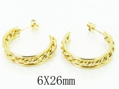 HY Wholesale Earrings Jewelry 316L Stainless Steel Earrings-HY58E1711NX