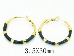 HY Wholesale Earrings Jewelry 316L Stainless Steel Earrings-HY58E1687NW