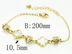 HY Wholesale Bracelets 316L Stainless Steel Jewelry Bracelets-HY32B0401HHL