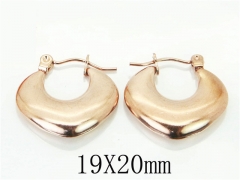 HY Wholesale Earrings Jewelry 316L Stainless Steel Earrings-HY70E0668LV