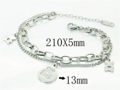 HY Wholesale Bracelets 316L Stainless Steel Jewelry Bracelets-HY47B0161PE