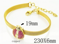 HY Wholesale Bracelets 316L Stainless Steel Jewelry Bracelets-HY12B0290HHV