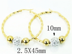 HY Wholesale Earrings Jewelry 316L Stainless Steel Earrings-HY58E1689KD