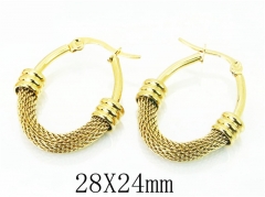 HY Wholesale Earrings Jewelry 316L Stainless Steel Earrings-HY58E1694ME