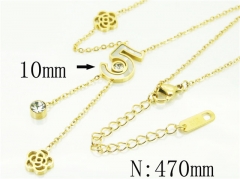 HY Wholesale Necklaces Stainless Steel 316L Jewelry Necklaces-HY32N0575HFF