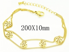 HY Wholesale Bracelets 316L Stainless Steel Jewelry Bracelets-HY32B0407PX