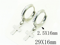 HY Wholesale Earrings 316L Stainless Steel Fashion Jewelry Earrings-HY58E1723JL