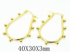 HY Wholesale Earrings Jewelry 316L Stainless Steel Earrings-HY58E1685JO