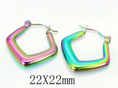 HY Wholesale Earrings Jewelry 316L Stainless Steel Earrings-HY70E0664LD