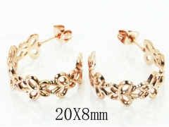HY Wholesale Earrings Jewelry 316L Stainless Steel Earrings-HY70E0723LLD