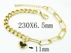 HY Wholesale Bracelets 316L Stainless Steel Jewelry Bracelets-HY59B0972NLB
