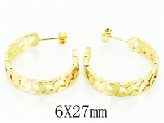 HY Wholesale Earrings Jewelry 316L Stainless Steel Earrings-HY58E1713MV