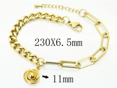 HY Wholesale Bracelets 316L Stainless Steel Jewelry Bracelets-HY59B0976NLZ