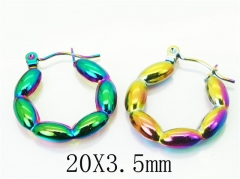 HY Wholesale Earrings Jewelry 316L Stainless Steel Earrings-HY70E0714LU