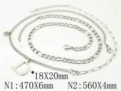 HY Wholesale Necklaces Stainless Steel 316L Jewelry Necklaces-HY32N0552PL