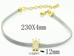 HY Wholesale Bracelets 316L Stainless Steel Jewelry Bracelets-HY12B0286PE