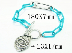 HY Wholesale Bracelets 316L Stainless Steel Jewelry Bracelets-HY21B0438HLE