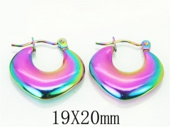 HY Wholesale Earrings Jewelry 316L Stainless Steel Earrings-HY70E0669LC