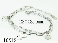 HY Wholesale Bracelets 316L Stainless Steel Jewelry Bracelets-HY47B0176PQ