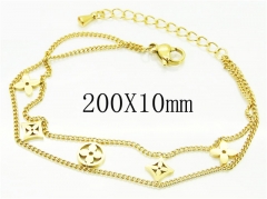 HY Wholesale Bracelets 316L Stainless Steel Jewelry Bracelets-HY32B0405PD