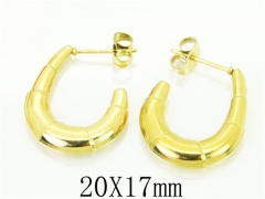 HY Wholesale Earrings Jewelry 316L Stainless Steel Earrings-HY70E0687LX
