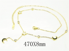 HY Wholesale Necklaces Stainless Steel 316L Jewelry Necklaces-HY32N0547HIL
