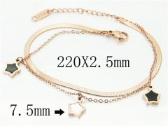 HY Wholesale Bracelets 316L Stainless Steel Jewelry Bracelets-HY47B0181PD