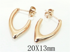 HY Wholesale Earrings Jewelry 316L Stainless Steel Earrings-HY70E0683LE