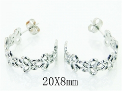 HY Wholesale Earrings Jewelry 316L Stainless Steel Earrings-HY70E0721KL